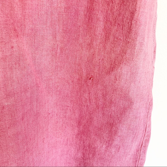 Linen Tie Dye Maxi Dress - Picture 15 of 16